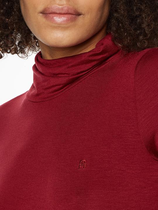 Produktbild Tommy Hilfiger Rollkragenpullover für Damen, schmaler Rollkragenpullover aus weichem Tencel (XS)