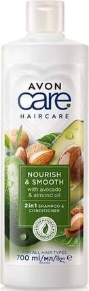 Produktbild Avon Shampoo and conditioner 2 in 1 Nourish & Smooth (2 in 1 Shampoo & Conditioner) 700 ml (700 ml)