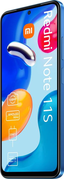 Produktbild Xiaomi Redmi Note 11S (128 GB, Twilight Blue, 6.43", Dual SIM, 108 Mpx, 4G)