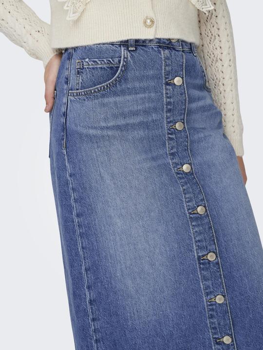 Produktbild Only Hohe Taille Langer Rock Jeansrock (M)