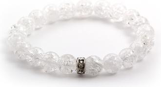 Beneto Crystal beaded bracelet MINK50/17