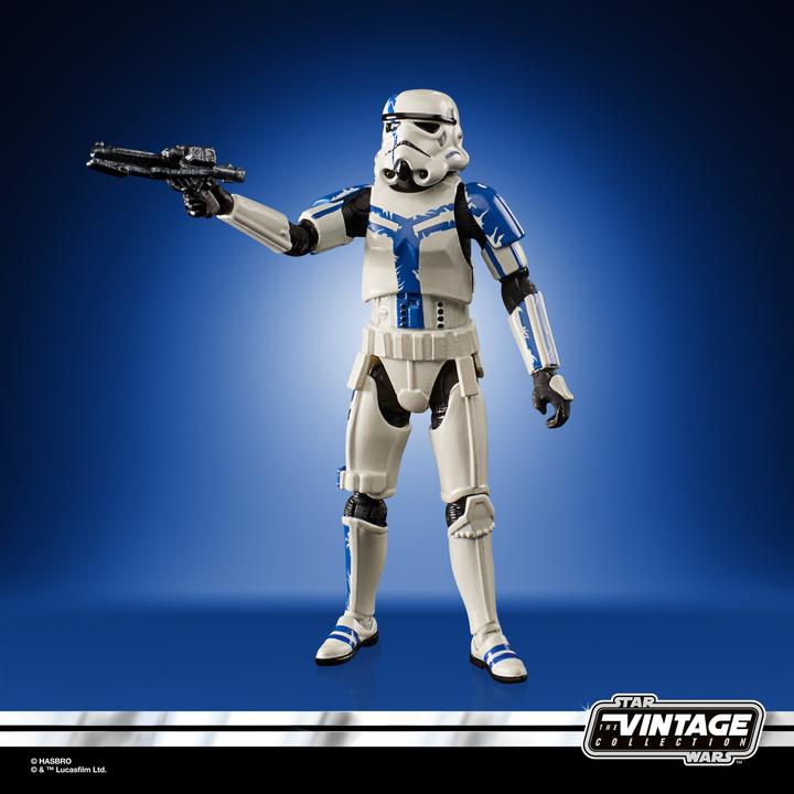 Produktbild Hasbro The Vintage Collection Gaming Greats Stormtrooper Commander, 9,5 cm grosse Figur zu Star Wa