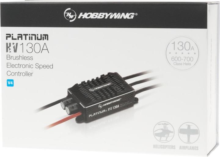 Immagine prodotto Hobbywing Platinum Pro 130A V4 OPTO HV