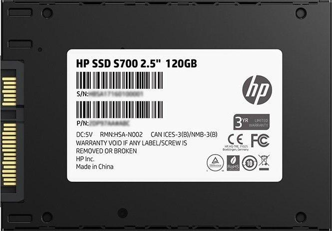 Image du produit HP S700 (120 Go, 2.5")