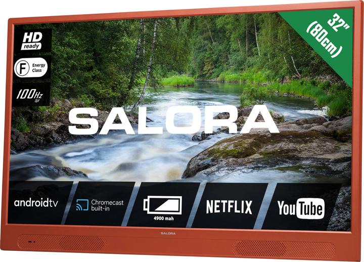 Produktbild Salora LANGATON32SO tv 81,3 cm HD Smart TV Wifi Oranje (32", LED, HD ready)