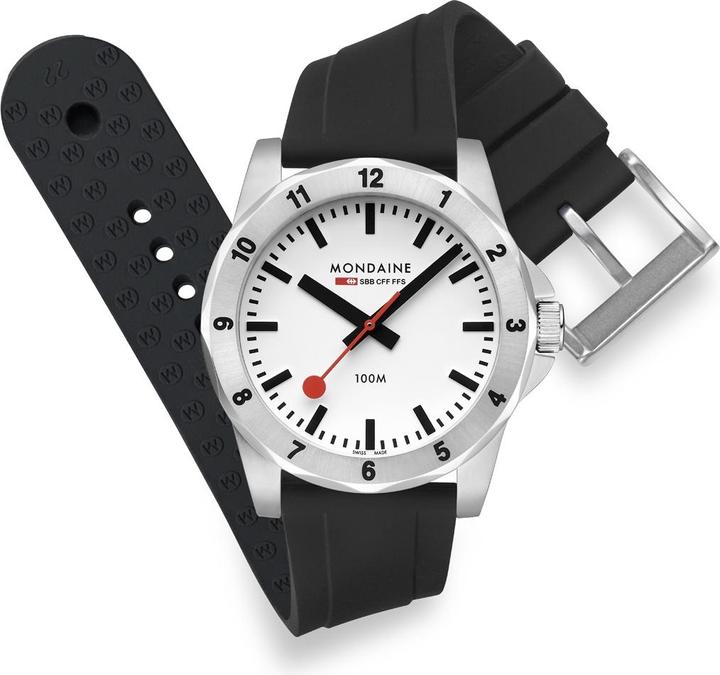 Produktbild Mondaine MSN.4211B.RB Numeri (Swiss Made, 42 mm)