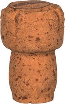 Actual product image Eraser cork brown