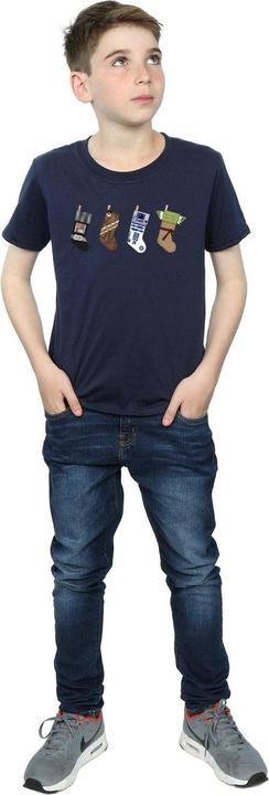 Image du produit Star Wars - T-shirt CHRISTMAS STOCKINGS - Garçon (140, 146)