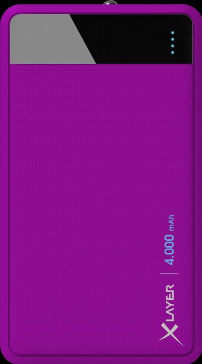 Image du produit Xlayer Powerbank Ligne de couleurs 4000mAh (4000 mAh, 14.80 Wh)