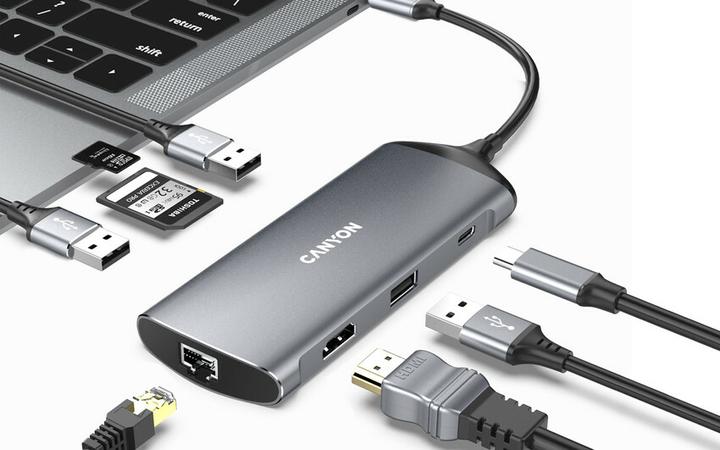 Immagine prodotto Canyon Docking station DS-15 (USB-C, 8 Porti)