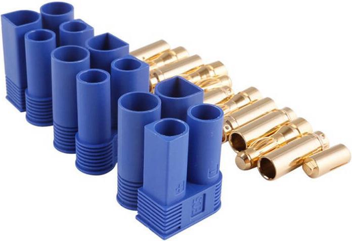 Actual product image Gens Ace EC5 male & female plug (3 pairs)