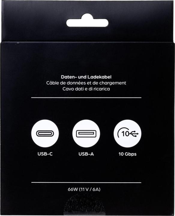 Produktbild Onit USB 3.1-Kabel USB A - USB C 2 m, Weiss (2 m, USB 3.1, 66 W)