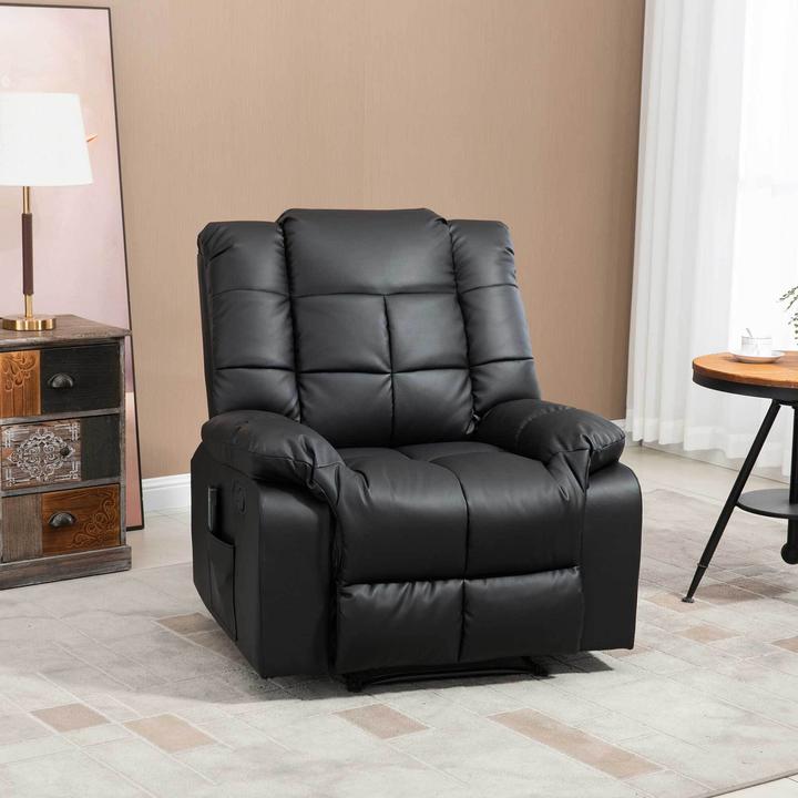 Immagine prodotto Homcom Sedia per massaggi con funzione reclinabile e telecomando