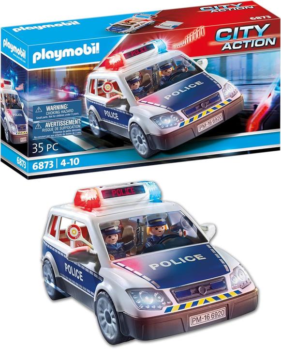 Produktbild Playmobil Polizei-Einsatzwagen (6873, Playmobil City Action)