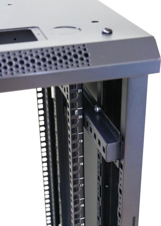 Produktbild Extralink 32U 600mm floor cabinet black (32 HE, 19 Zoll Rack)