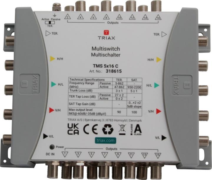 Actual product image Triax TMS 5x16 C (Multi switch)