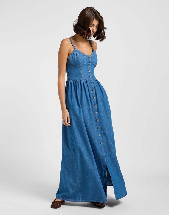 Produktbild Lee Jeanskleid Corset Maxi Dress (S)