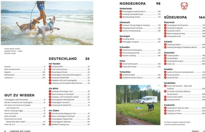 Actual product image Adac Yes we camp! Camping mit Hund (German, Andrea Lammert, 2024)