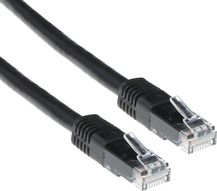 Immagine prodotto IB8952 Cavo di rete 0,25 m Cat6 U/UTP (UTP) Nero (U/UTP, CAT6, 0.25 m)