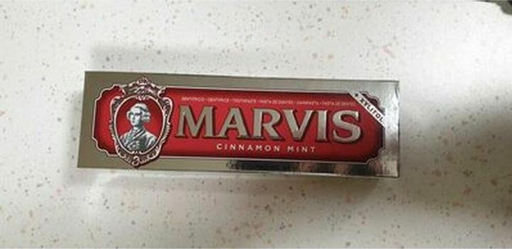 Actual product image Marvis cinnamon mint (85 ml)