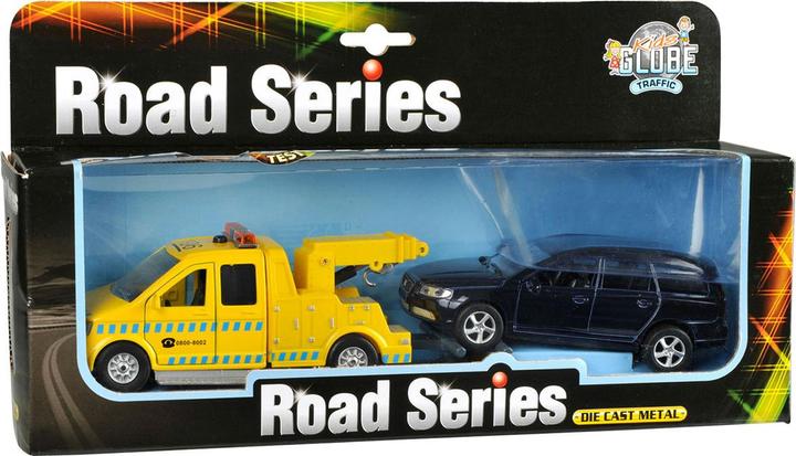 Actual product image Sombo Tow truck with Volvo (assorted) with pullback function