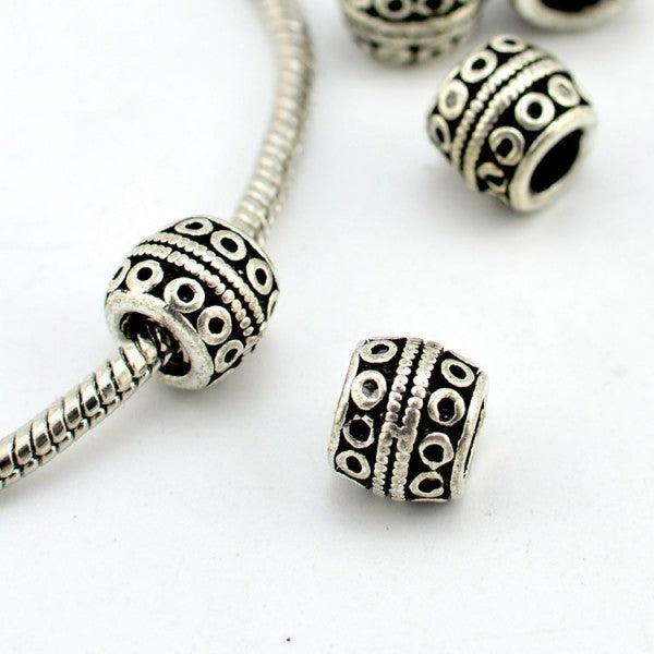 Hermex Mystische Bead Perle - Silbrig (Zinklegierung)