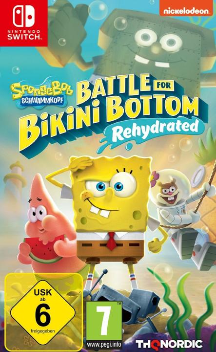 Produktbild THQ Spongebob SquarePants: Battle for Bikini Bottom - Rehydrated (Switch, DE)