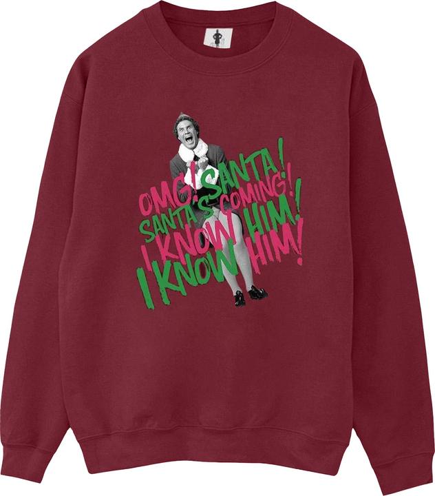 Produktbild Elf Santa's Coming Sweatshirt (L)