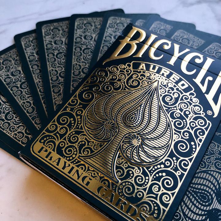 Produktbild Bicycle Aureo playing cards (Englisch)