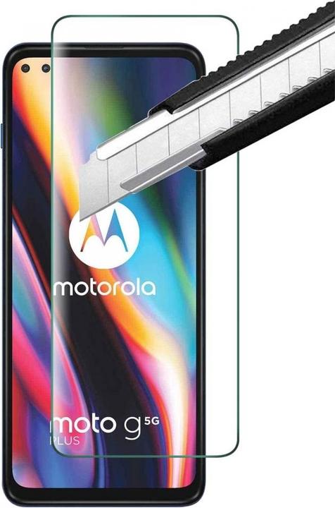 Actual product image Screenguard Motorola Moto G 5G Plus Protective Glass Film Case Friendly Design (1 Piece, Motorola Moto G 5G Plus)