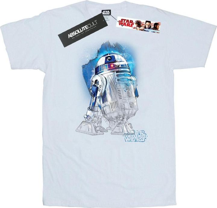 Actual product image Star Wars Mens R2-D2 Brushed Cotton T-Shirt (XL)