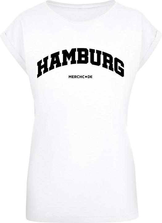 Image du produit Merchcode Ladies Hamburg Wording - T-shirt - 116845 (XXL)