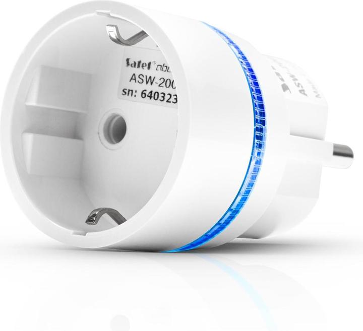 Image du produit Satel BE WAVE Inteligentna wtyczka SCHUKO Smart Plug F W ASW-200 F-W ABAX2