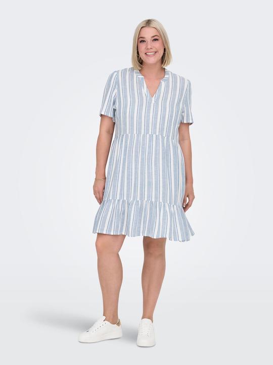 Produktbild Only Normal geschnitten V-Ausschnitt Curve Kurzes Kleid Kleid (46)