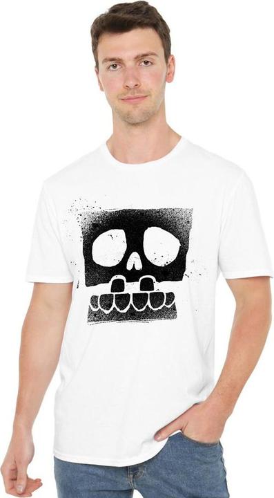 Immagine prodotto Spongebob Squarepants Maglietta Spray Teschio Uomo (L)