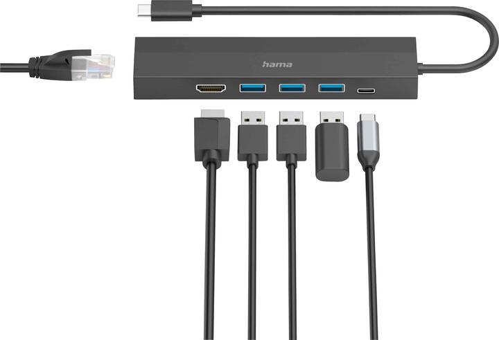Immagine prodotto Hama Multiport (USB-C, 6 Porti)