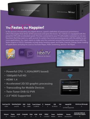 Actual product image Vu+ Solo2, Linux based Twin HD-SAT Receiver (DVB-S2)