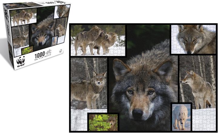 Image du produit WWF 1000-Puzzle Loup (1000 pièces)