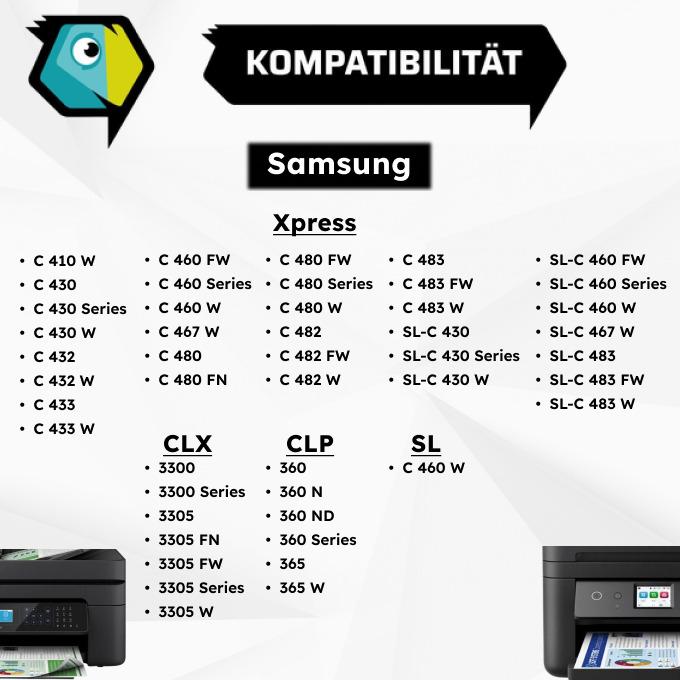 Actual product image Inkadoo Compatible with Samsung CLT-W406/SEE / W406 waste toner container, colourless, suitable for Samsung