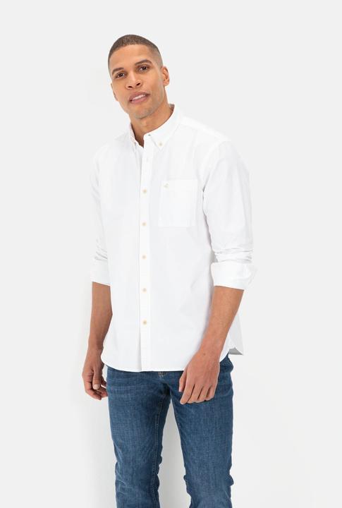 Image du produit Camel Active Chemise à manches longues Oxford en coton organique durable (XXL)
