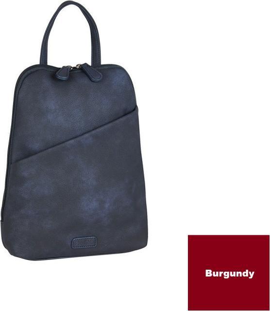 Piace Molto Selin City Backpack Burgundy