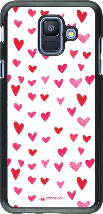 Produktbild PhoneLook Hülle Valentine 2022 Many pink hearts (Samsung Galaxy A6)