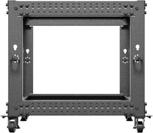Actual product image Lanberg 19 OPEN RACK 9 HE 600X600-1100 VERSTELLBAR SCHWARZ