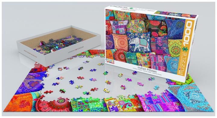 Immagine prodotto Eurographics Cuscini indiani (1000 pezzi)