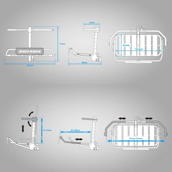 Actual product image BuzzRack PRO10