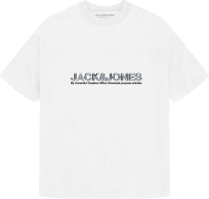 Actual product image Jack & Jones T-Shirt Casual Bequem sitzend JCODYNAMIC BRANDING TEE CREW 4PK (L)