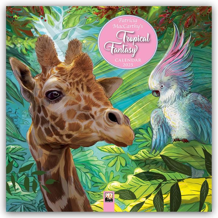 Image du produit Patricia MacCarthy's Tropical Fantasy - Fantaisie tropicale 2025 (305 x 305 mm, Couverture rigide, Allemand)