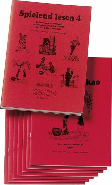 Immagine prodotto Spielend lesen (Band 4): Spielend lesen 3. - 5. SJ. (Tedesco, Hans-Peter Wyssen, 2004)