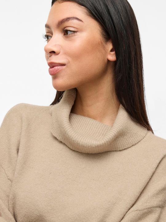 Image du produit Vila Robe en maille avec ceinture à nouer (L)