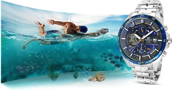 Actual product image Casio Edifice - EFR-556DB-2AVUEF (Chronograph, 49 mm)